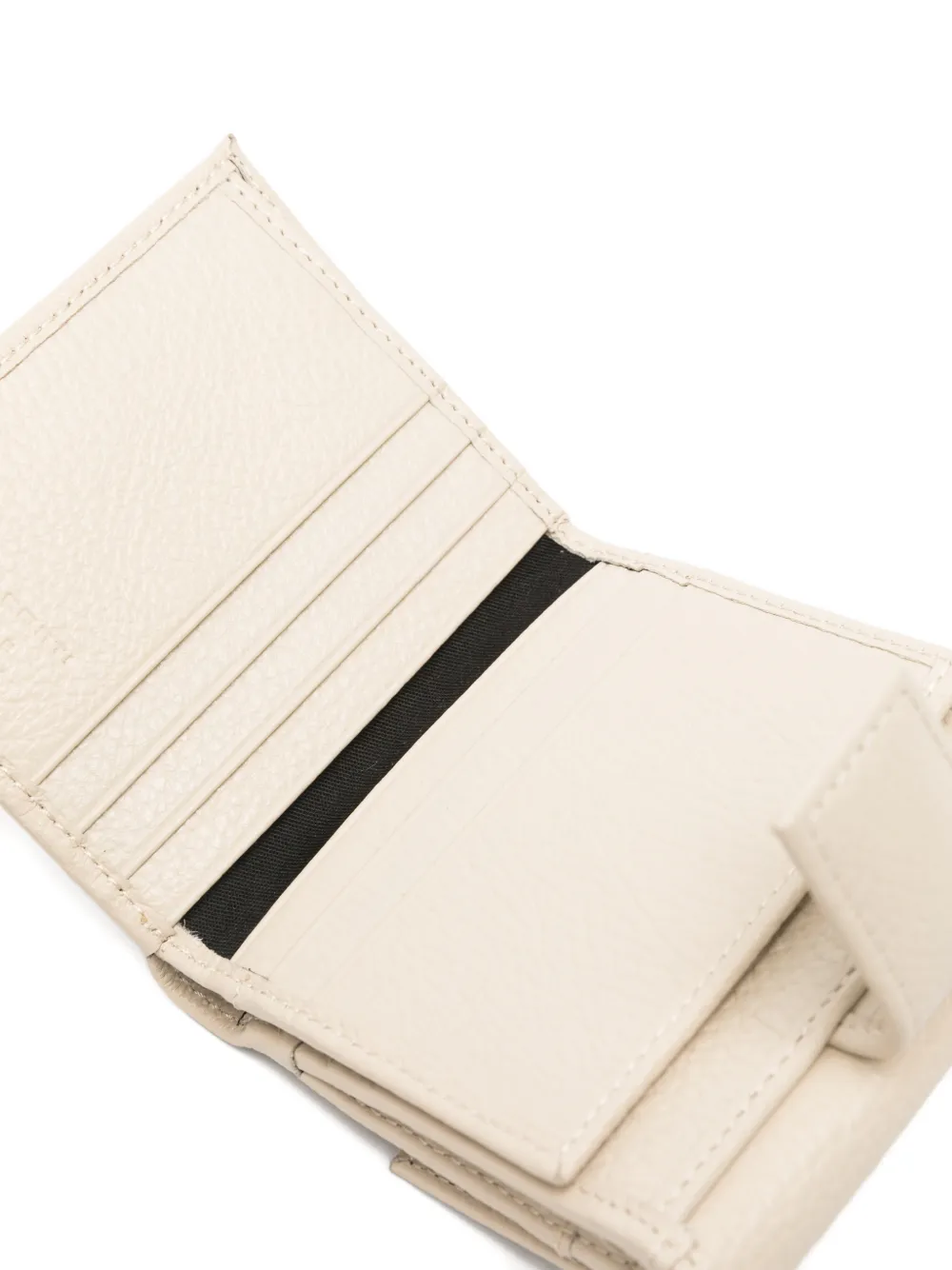 Liviana Conti Textured Wallet In Neutral