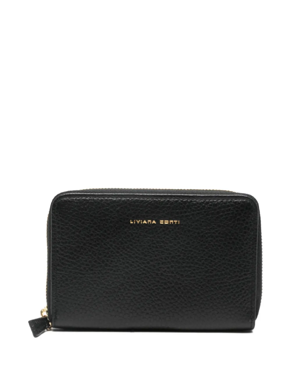 Liviana Conti Zip  Wallet In Black