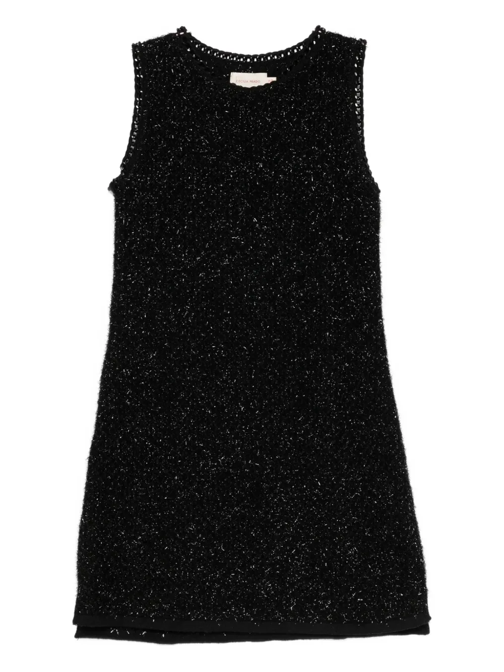 Cecilia Prado Neuza beaded sleeveless dress | Black | Image 1