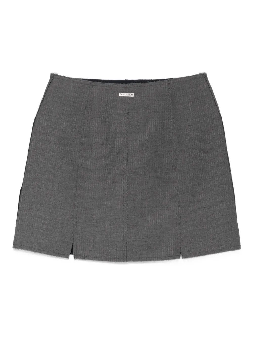 Iceberg reversible pinstripe mini skirt - Grijs