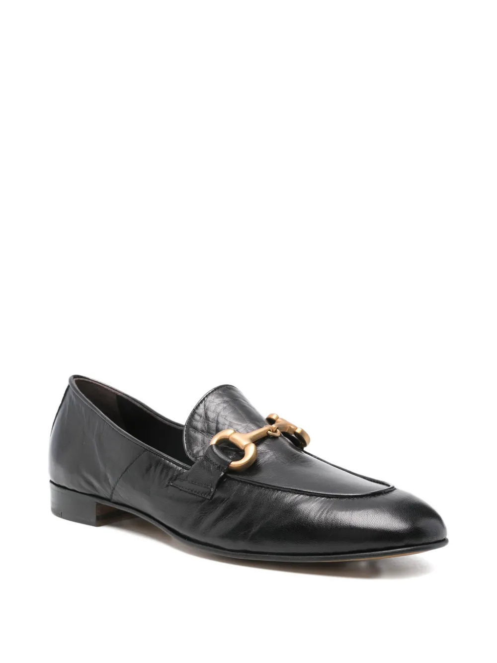 Mara bini leather loafers - Zwart
