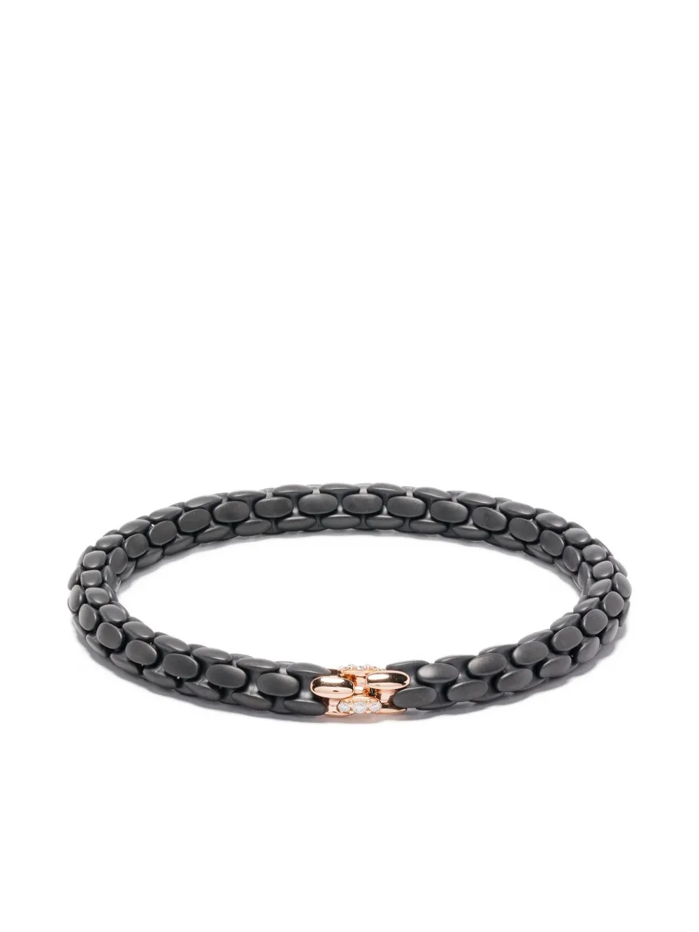 OROTECH pulsera en oro rosa de 18kt con diamante | rosado | Image 1