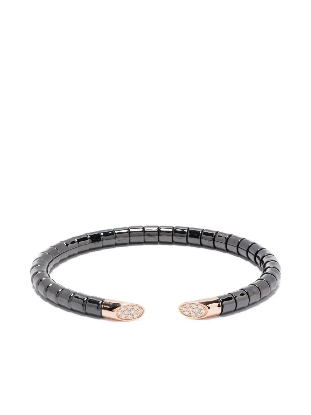 OROTECH pulsera con diamante | negro | Image 1