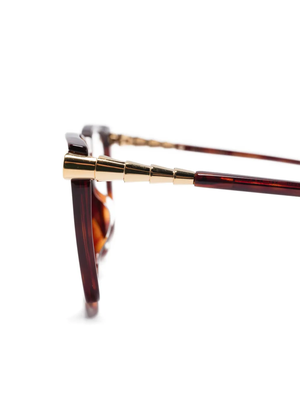  Bvlgari Square-frame Glasses - Brown 