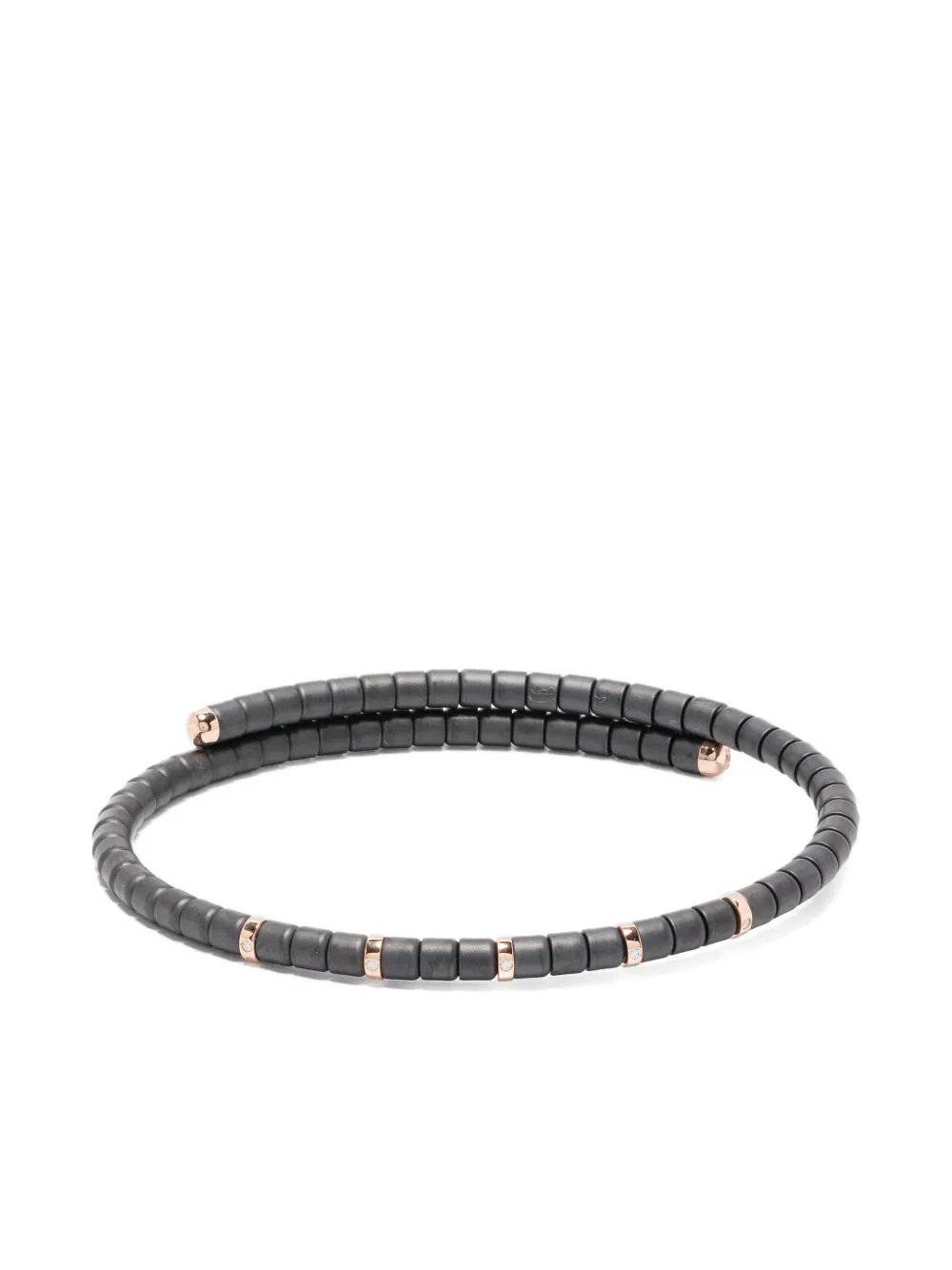 OROTECH pulsera con diamante | negro | Image 1