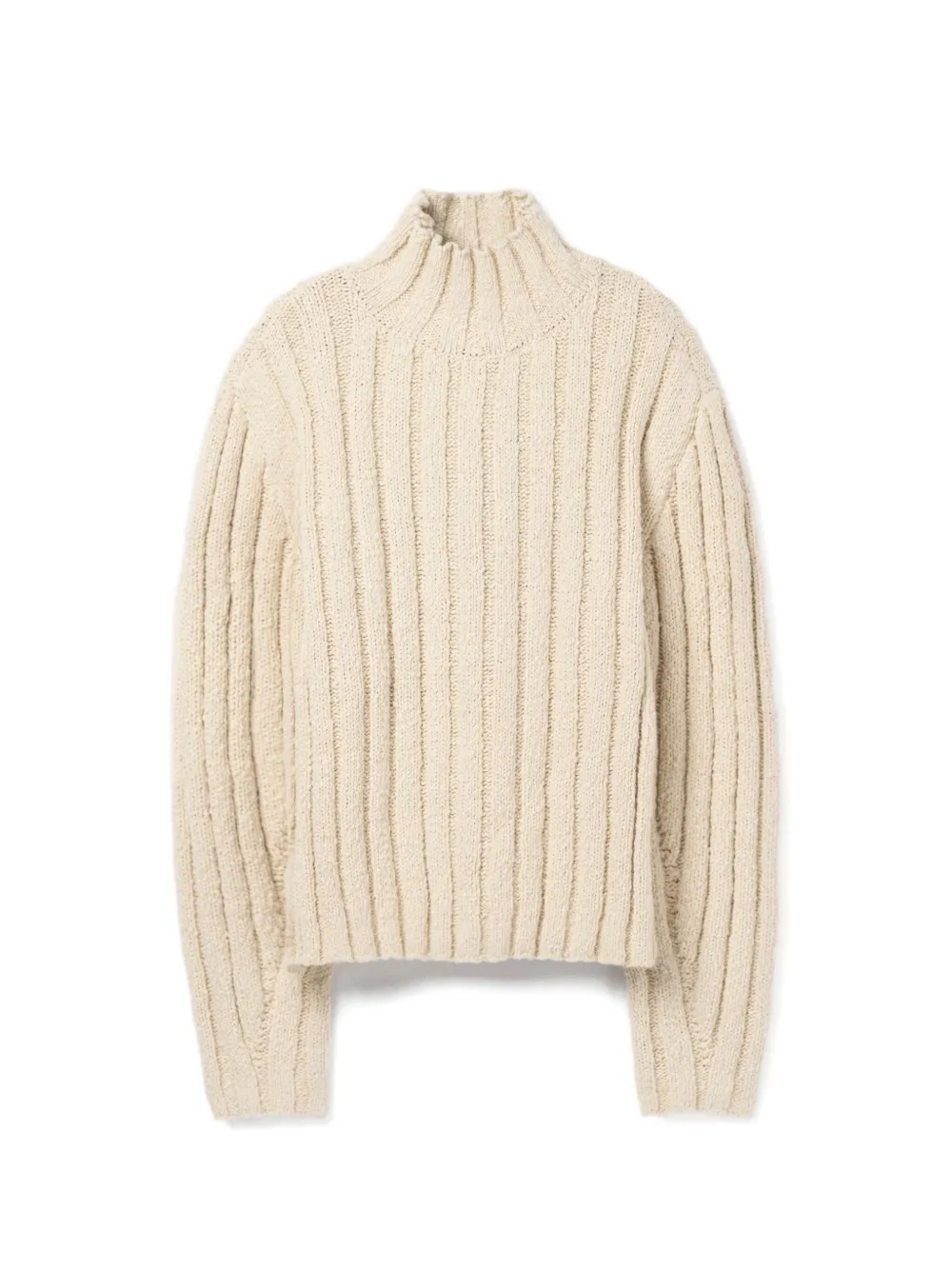 Séfr Ribbed Acquiles Sweater In Neutral