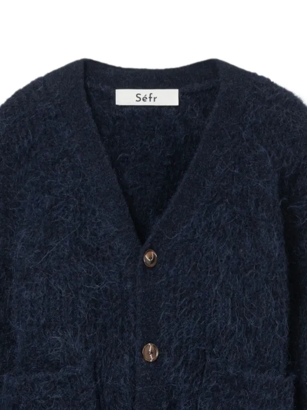 Séfr Lee Cardigan | Blue | FARFETCH