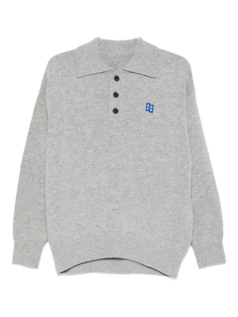 Ader Error buttoned polo shirt