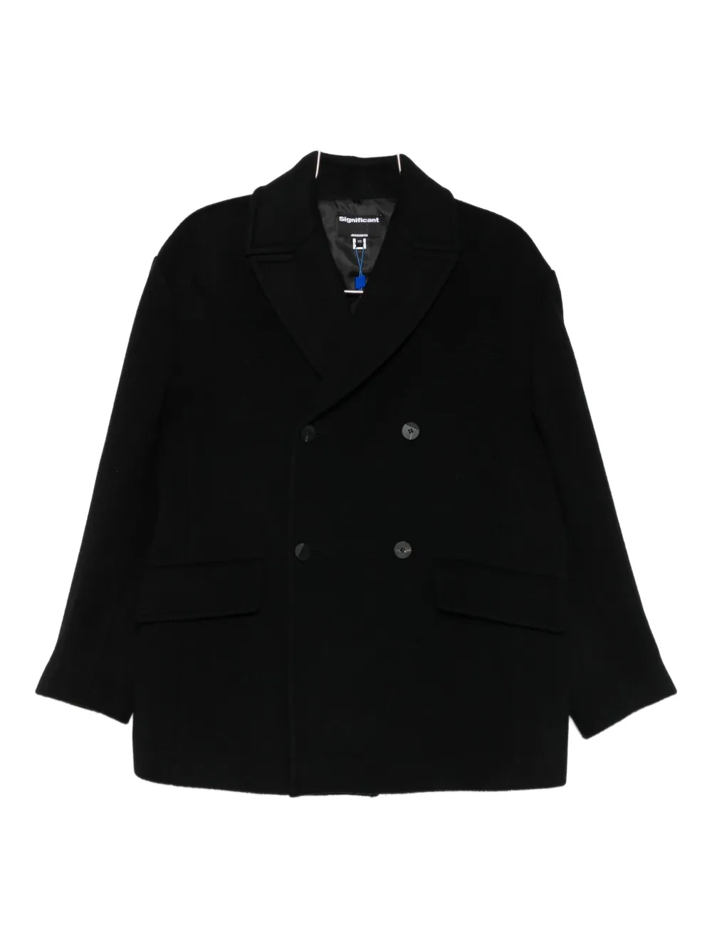 Ader Error double-breasted blazer | Black | Image 1