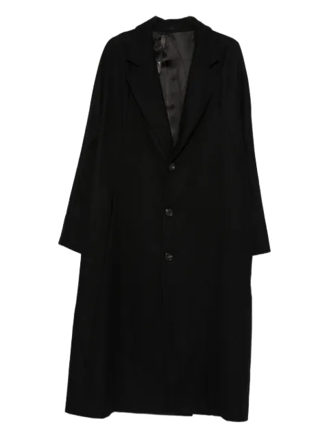 Leon Emanuel Blanck buttoned overcoat