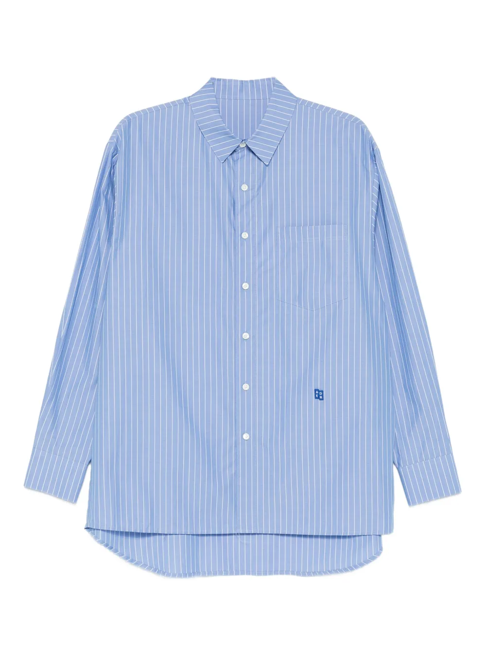 Ader Error striped pocket shirt | Blue | Image 1