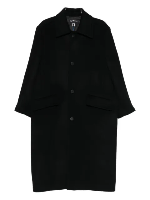 Ader Error button flap-pocket coat