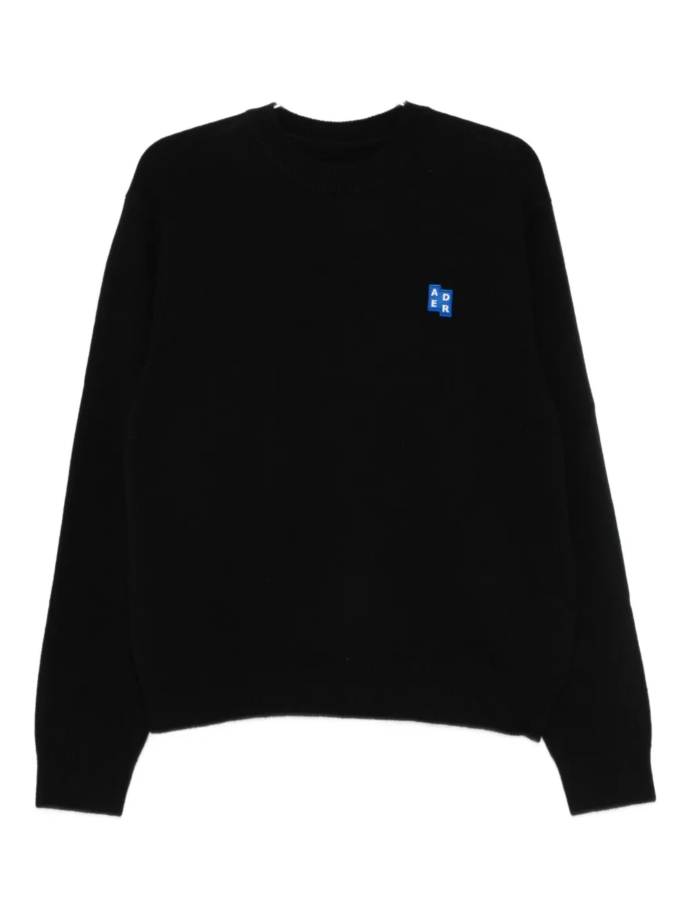 Ader Error crew neck sweater | Black | Image 1