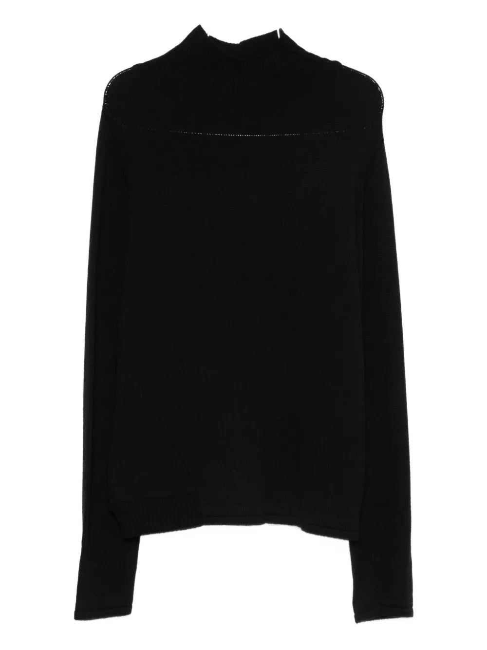 Leon Emanuel Blanck turtleneck sweater | sort | Image 1