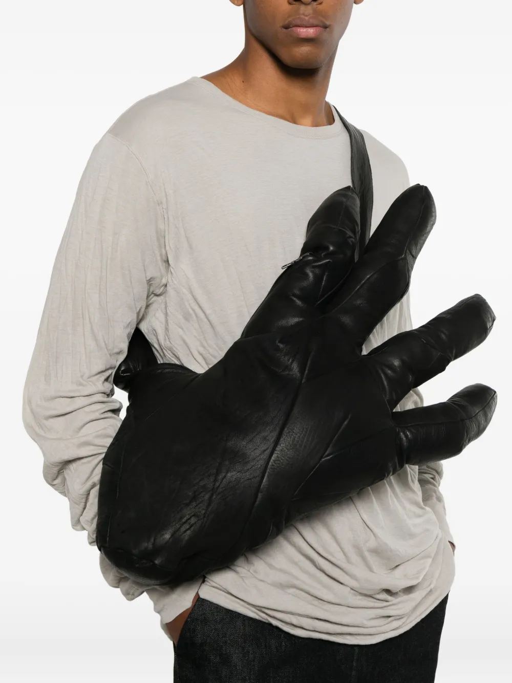 Leon Emanuel Blanck hand zip backpack | Men | Image 2