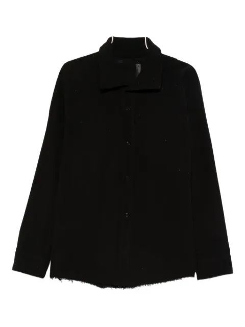 Leon Emanuel Blanck frayed-hem shirt
