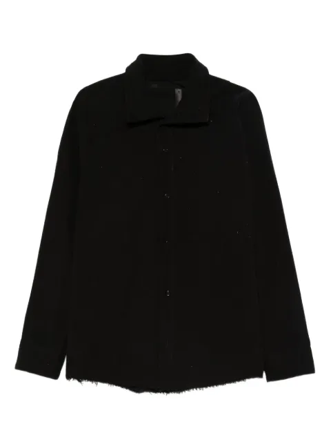 Leon Emanuel Blanck frayed-hem shirt