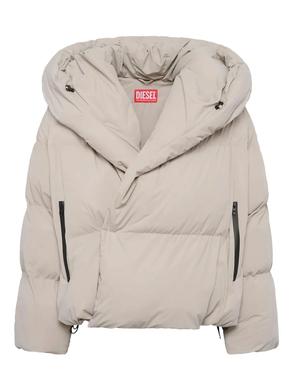 Diesel hooded jacket | Neutrals | Image 1