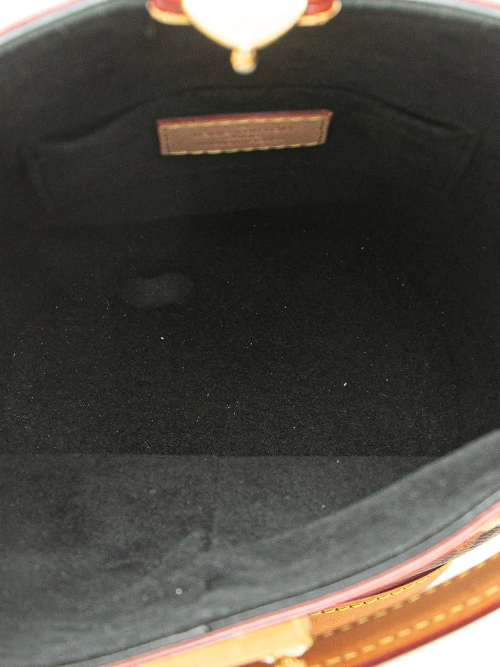 Pre-owned Louis Vuitton 2019 Monogram Duffle Bucket Bag In Brown