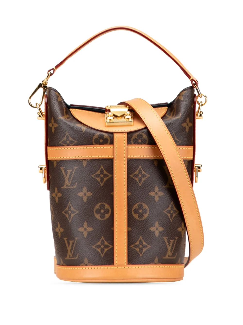 Louis Vuitton Pre-Owned 2019 Monogram Duffle bucket bag | Brown | Image 1