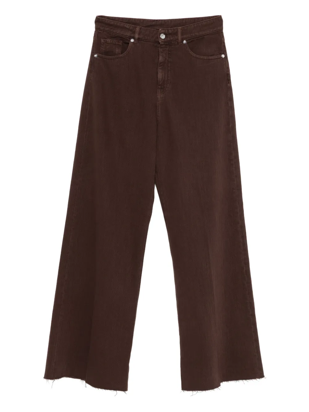 Nine In The Morning pocket trousers - Marrone