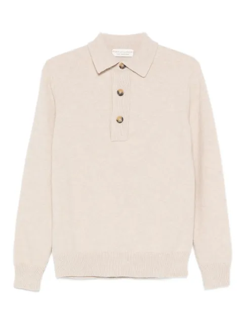Filippo De Laurentiis buttoned collared polo shirt