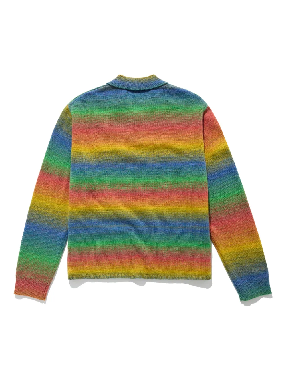 Awake NY gradient-effect polo shirt - Groen