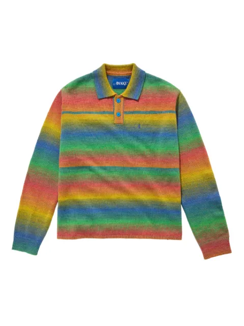 Awake NY playera tipo polo con efecto degradado