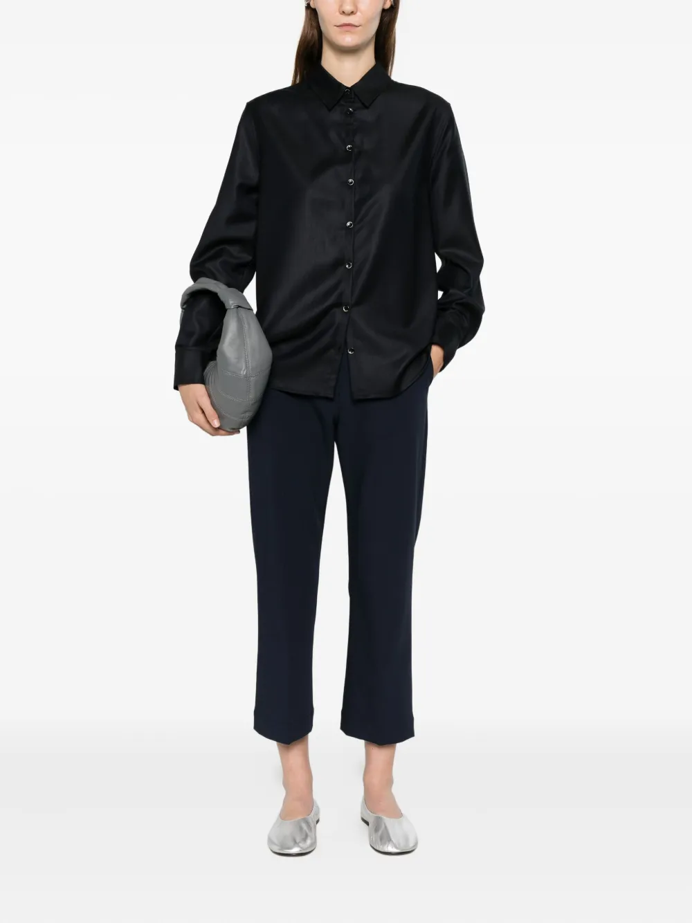 Nine In The Morning Button Denim In Blue