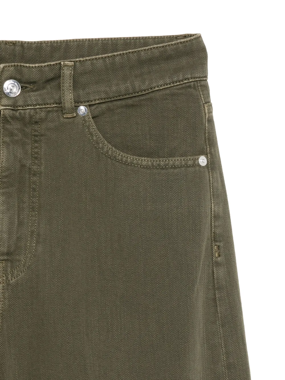 Nine In The Morning Broek met franje Groen