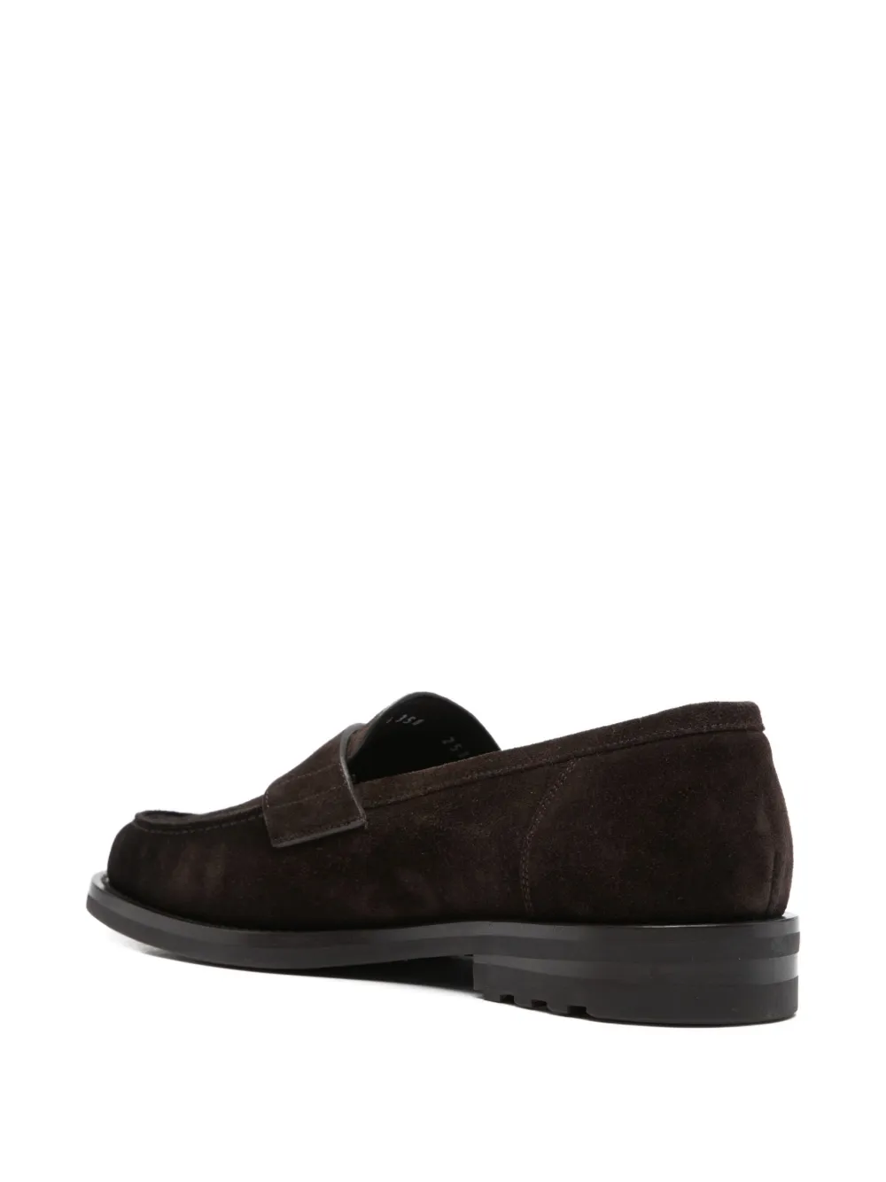 Neil Barrett Suède loafers Bruin