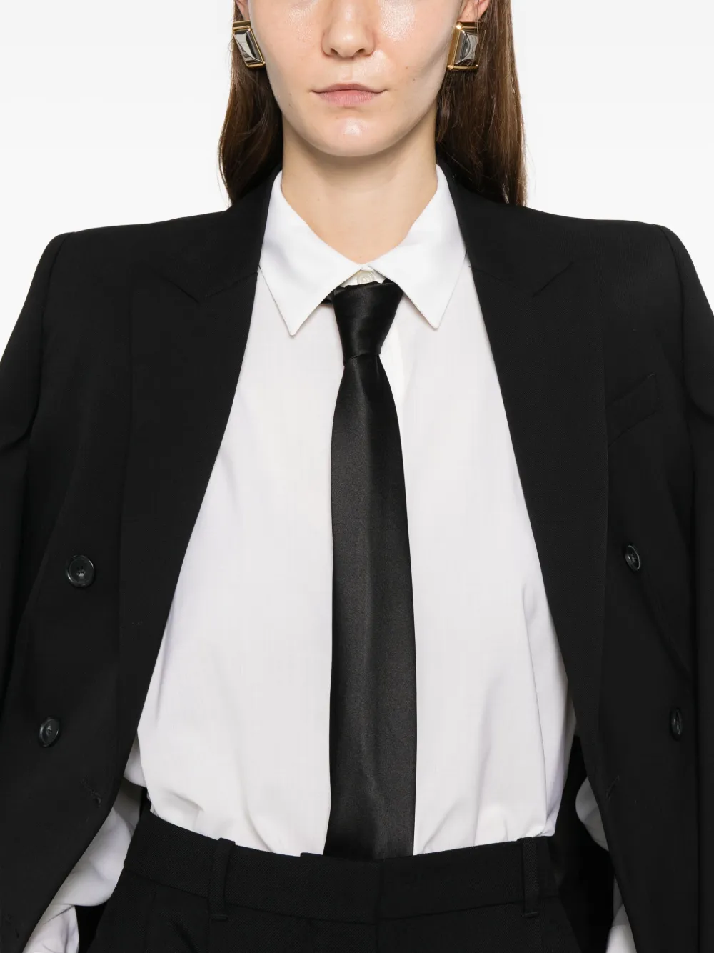 PT Torino Blouse met kraag Wit