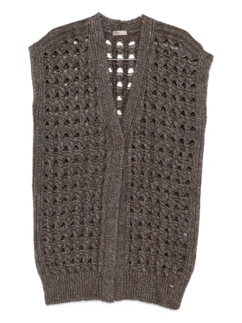 Herno open-knit cardigan 