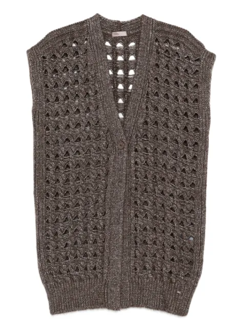 Herno open-knit cardigan 