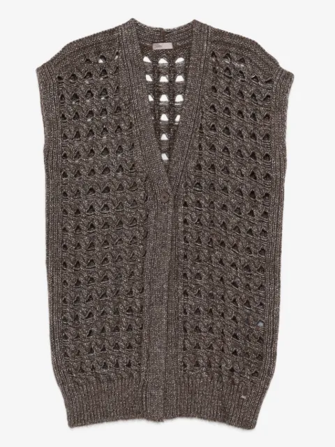Herno open-knit cardigan