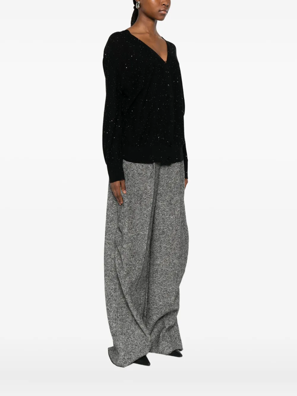 Fabiana Filippi Sweaters Black In Black