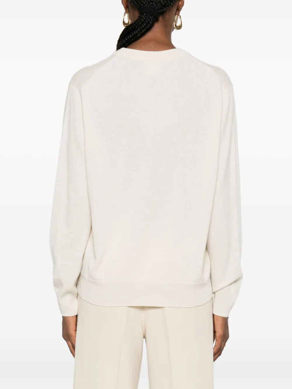 Paul Smith Crew-neck Sweater In White