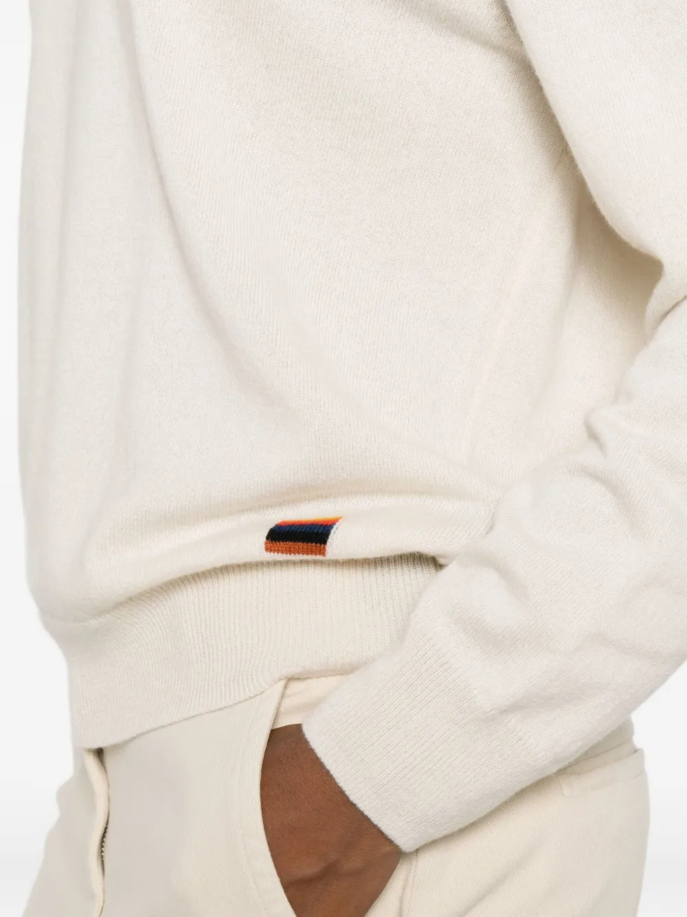 Paul Smith Crew-neck Sweater In White