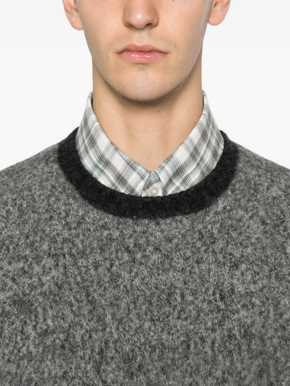 Drumohr crew-neck sweater Grijs