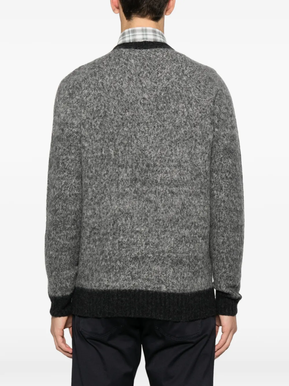 Drumohr crew-neck sweater Grijs