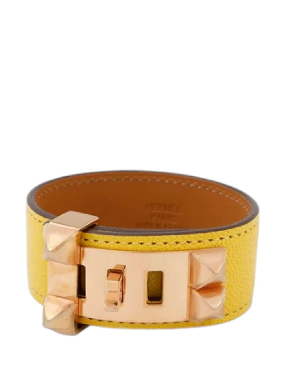 Hermès Pre-Owned pulsera Collier de Chien 24 Bracelet 2023 | amarillo | Image 1