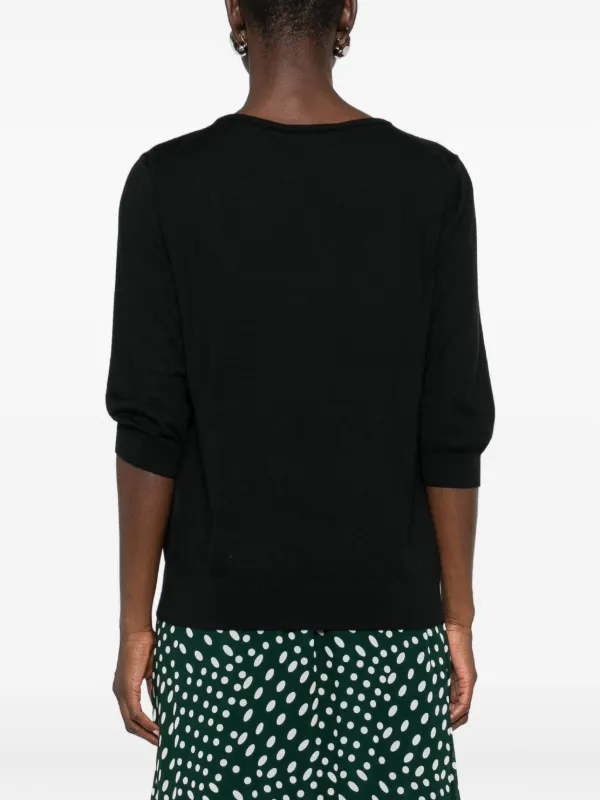 トップス DOLCE&GABBANA cashmere100% knit Black 40 Dolce & Gabbana Cashmere Sweater | Black | FARFETCH OM