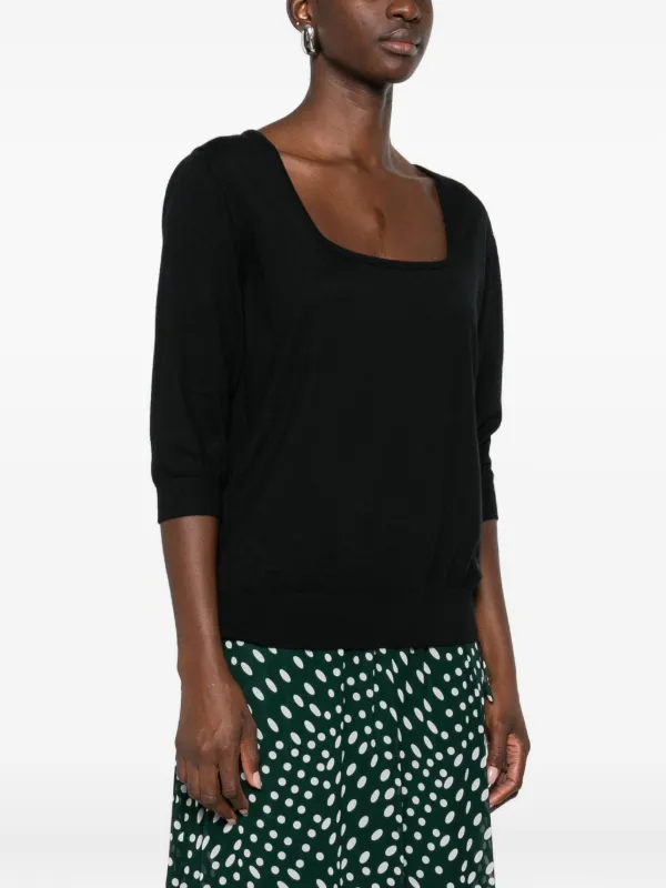 トップス DOLCE&GABBANA cashmere100% knit Black 40 Dolce & Gabbana Cashmere Sweater | Black | FARFETCH OM