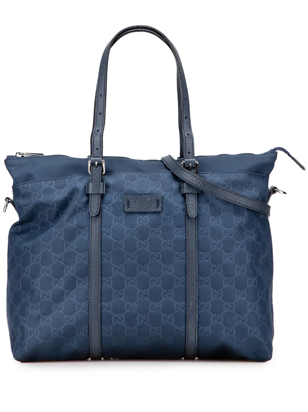 Gucci Pre-Owned 2000-2015 GG Nylon satchel | Blue | Image 1