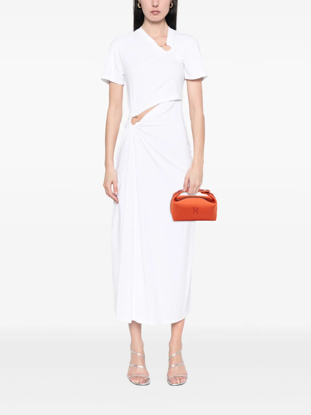 Hermès Pre-Owned 2021-2025 Small Canvas Bride A Brac Case vanity bag | Pre-Owned | Image 2
