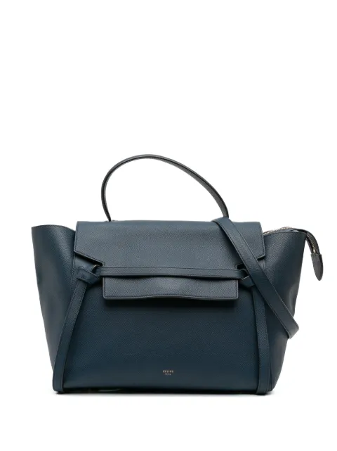 Celine Pre-Owned 2015 mini Satchel-Tasche aus gekörntem Kalbsleder