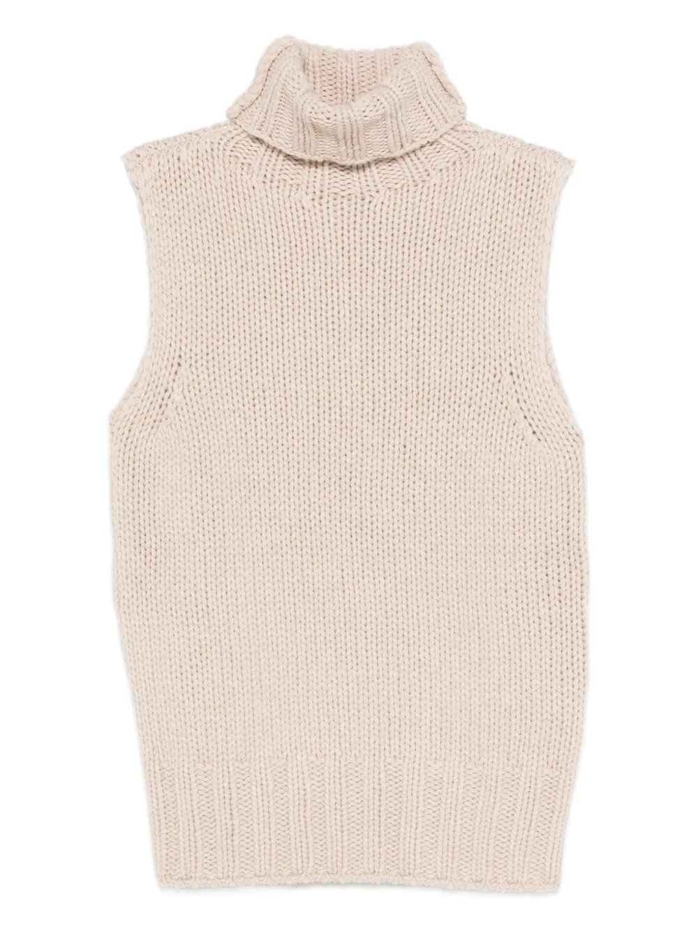 ELY ELY Lilac turtleneck vest | Neutrals | Image 1