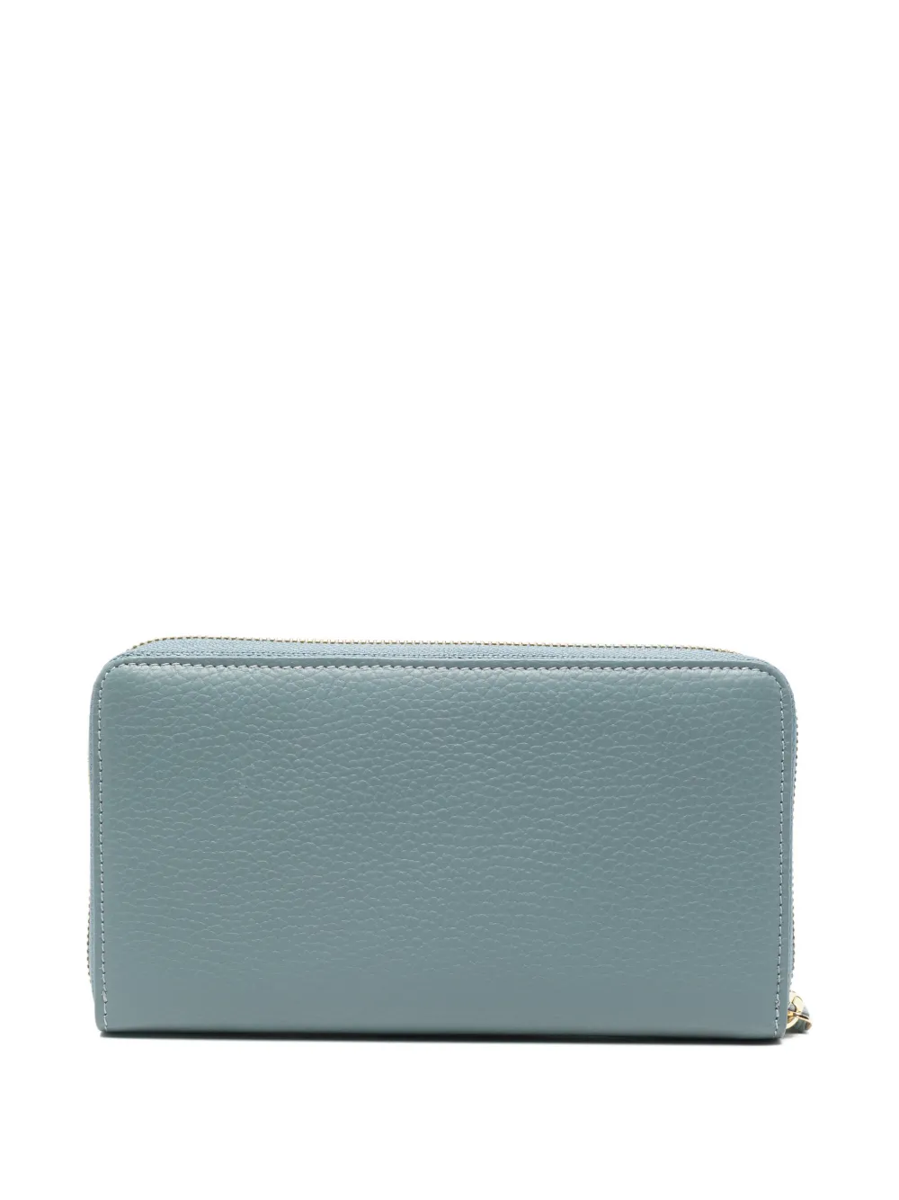 Liviana Conti Leather Wallet In Blue