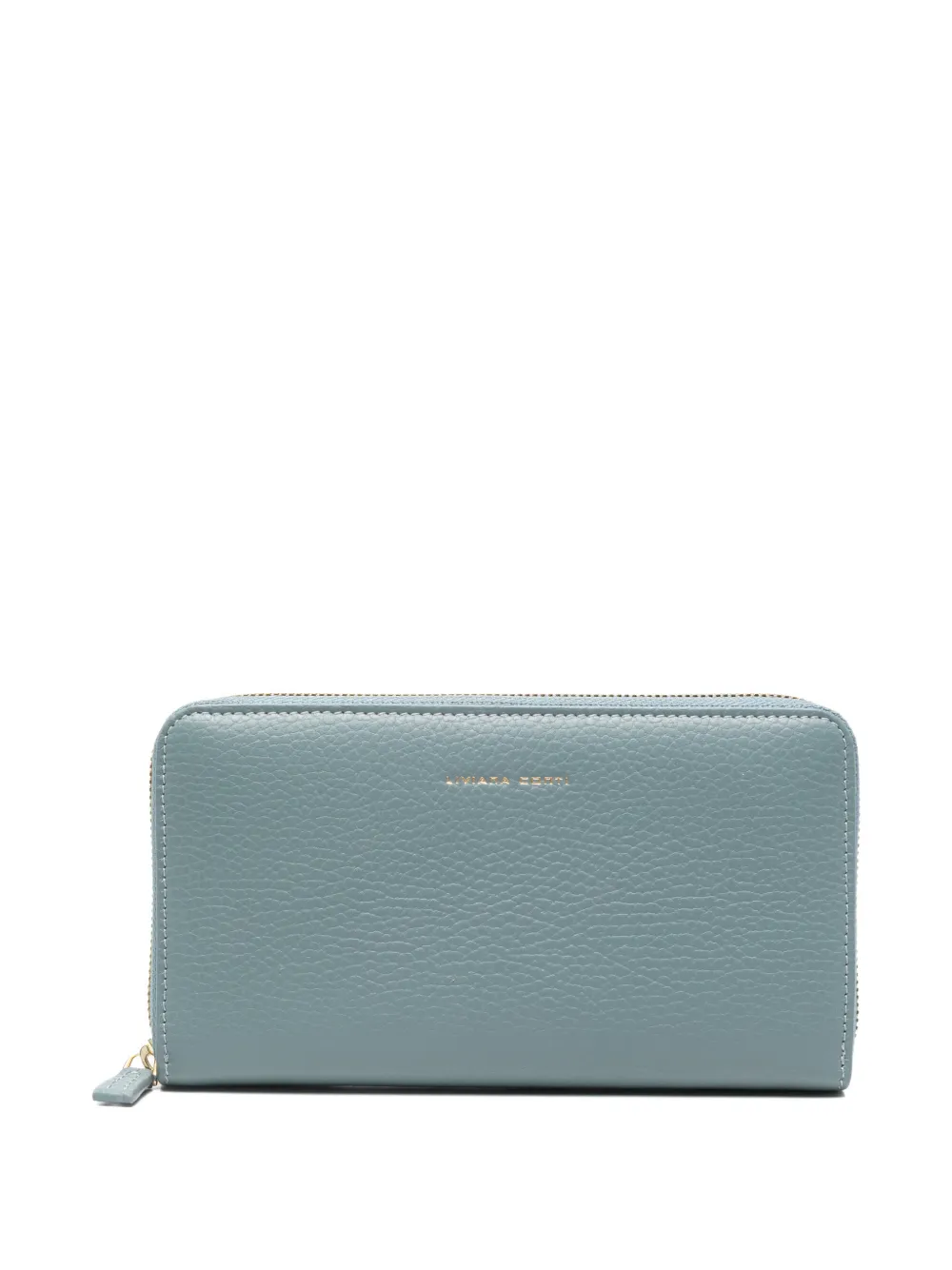 Liviana Conti Leather Wallet In Blue