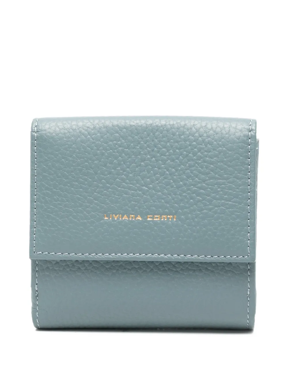 Liviana Conti Logo-detail Wallet In Blue